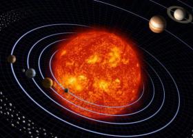Сравнение размеров известных планет и звёзд